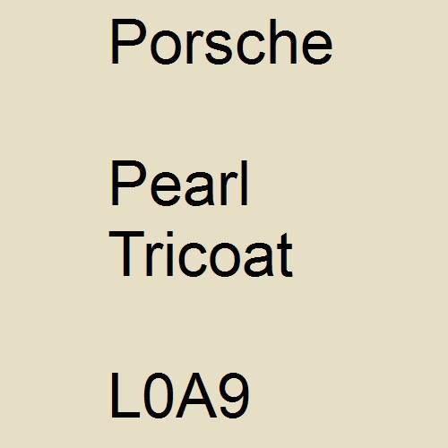 Porsche, Pearl Tricoat, L0A9.